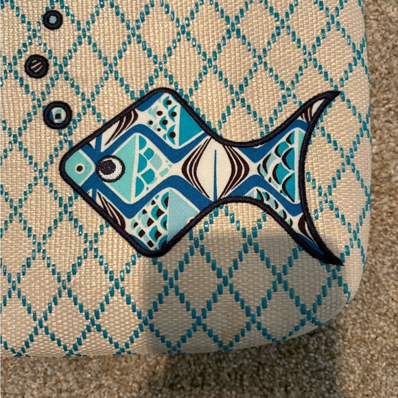 Vera Bradley Go Fish Pattern- similar to viral sardines purse! - Picture 6 of 9